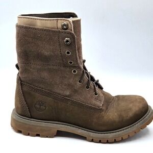 Timberland‎ Women's Size 5.5 M  Dark Chocolate Brown Boots  Lace up